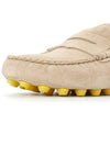 Gommino Bubble Suede Driving Shoes Beige - TOD'S - BALAAN 9