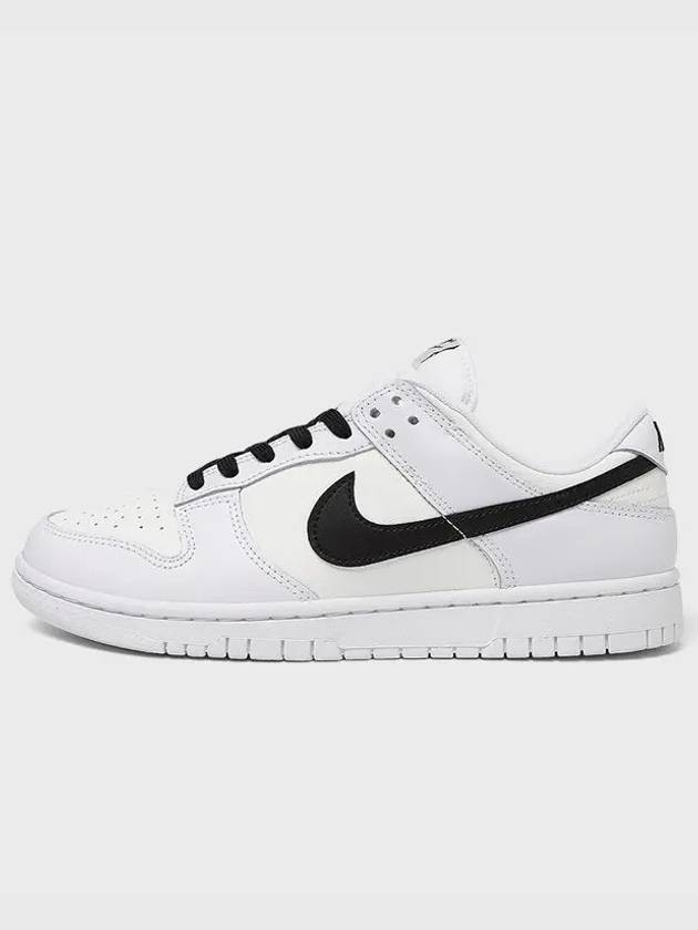 Dunk Low Retro Low Top Sneakers Summit White - NIKE - BALAAN 4