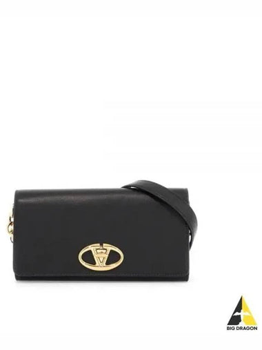 5W0P0AD9 ZFJ 0NO 5W2P0AD9 V Logo Bold Edition Shoulder Strap Wallet - VALENTINO - BALAAN 1