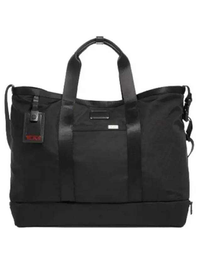 Alpha Carryall Tote Bag Black Handbag - TUMI - BALAAN 1