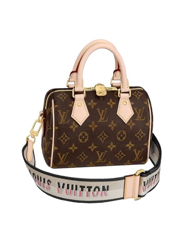 Speedy Bandouliere 20 Monogram Tote Bag Brown - LOUIS VUITTON - BALAAN 1