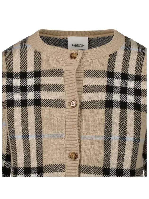 Junior Cardigan 8052597 GILLIANEB3262 - BURBERRY - BALAAN 5