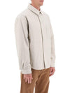 La Chemise Boulanger Overshirt Cotton Jacket Beige - JACQUEMUS - BALAAN 3