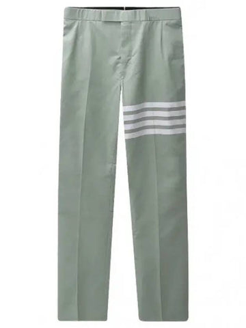 Diagonal striped cotton suiting pants men s slacks suit - THOM BROWNE - BALAAN 1