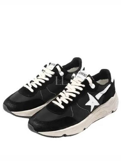 Men's Running Sole Low Top Sneakers Black - GOLDEN GOOSE - BALAAN 2