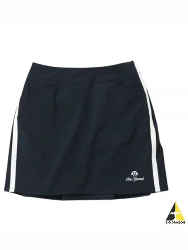 Golf Wear Women s Pleated Skirt HHW 2A AE56 BLACK - HORN GARMENT - BALAAN 1