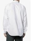 Men's Logo Patch Classic Cotton Long-Sleeve Shirt White - THOM BROWNE - BALAAN 6