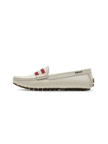 Ladyes Driving Shoes Ivory - BALLY - BALAAN 1