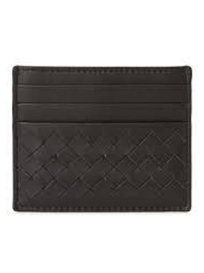 Intrecciato Card Wallet Dark Brown - BOTTEGA VENETA - BALAAN 2