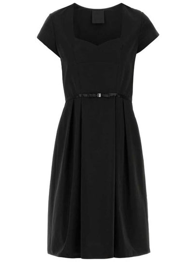 midi dress BW225H14L1 001 BLACK - GIVENCHY - BALAAN 2