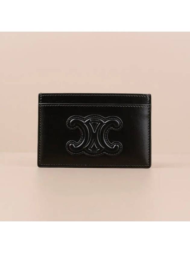 Coeur Triomphe Card Wallet Black - CELINE - BALAAN 4