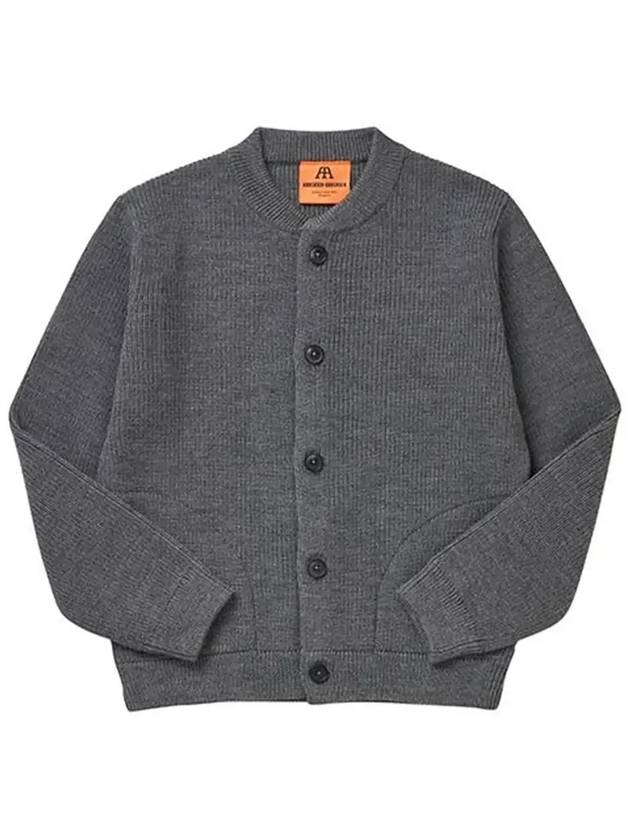 Skipper Wool Cardigan Grey - ANDERSEN-ANDERSEN - BALAAN 4