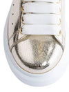 Oversole Low Top Sneakers Gold - ALEXANDER MCQUEEN - BALAAN 5