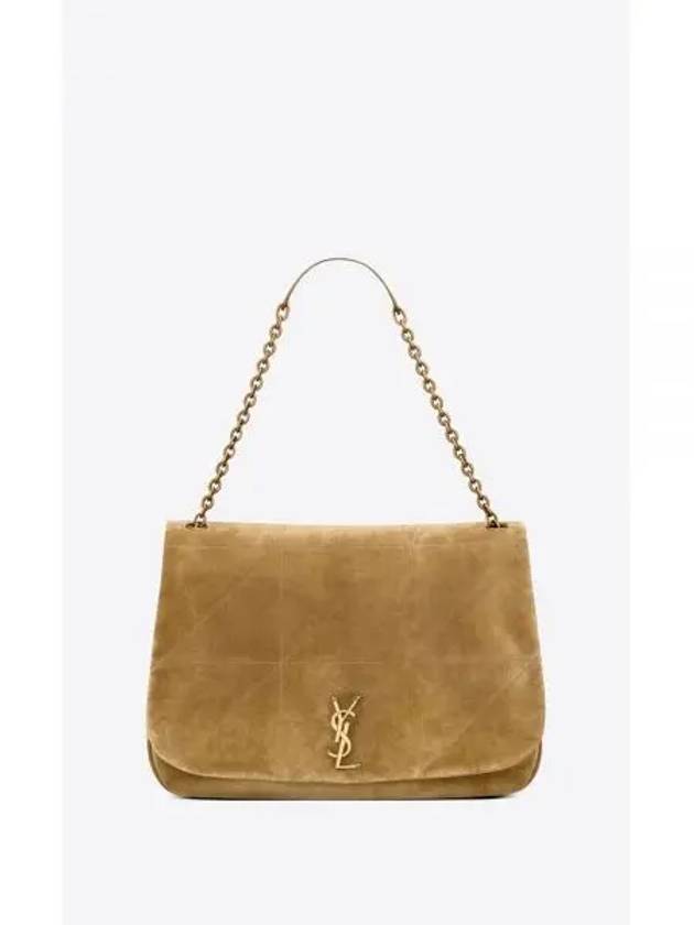 Jamie Suede Shoulder Bag Leaf - SAINT LAURENT - BALAAN 2