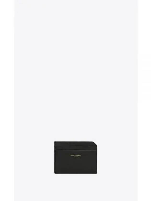 Paris Open Card Wallet Black - SAINT LAURENT - BALAAN 2