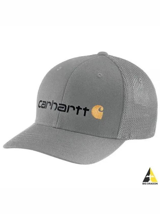 105353 APH Canvas Mesh Logo Graphic Cap - CARHARTT - BALAAN 1