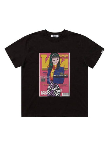 Artist Vita Minimum Short Sleeve T-Shirt Black - ULKIN - BALAAN 1