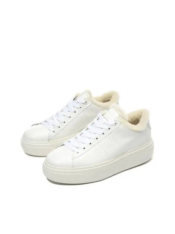 Street Platform Low Top Sneakers White - ECCO - BALAAN 1