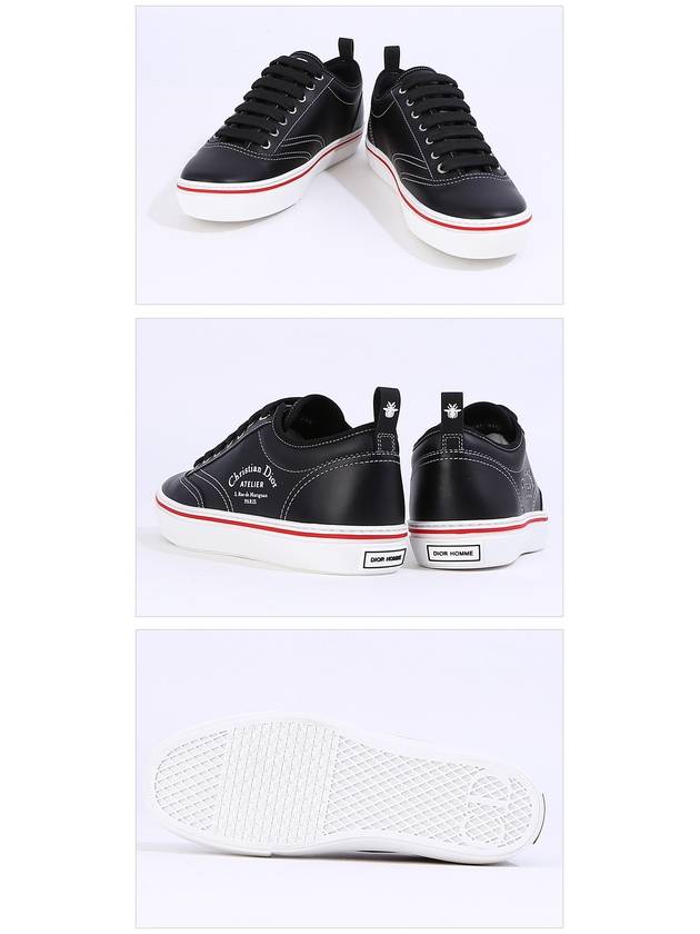 Homme Low Top Sneakers Black - DIOR - BALAAN 5