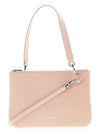 Logo Leather Small Cross Bag Pink - JIL SANDER - BALAAN.