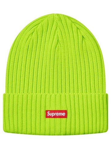 Overdyed Beanie Lime - SUPREME - BALAAN 1