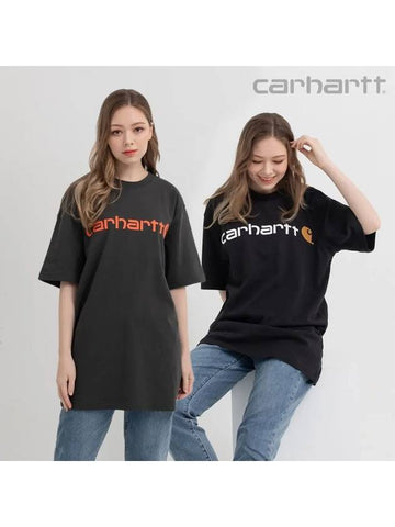 K195 Big Logo Short Sleeve TShirt 5 Types 1 - CARHARTT - BALAAN 1