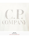 Logo Print Short Sleeve T-Shirt White - CP COMPANY - BALAAN 9