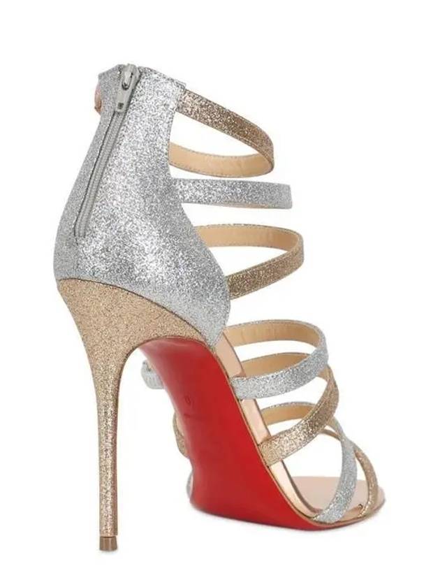 Glitter Cage Sandals 59I G6N011 - CHRISTIAN LOUBOUTIN - BALAAN 4