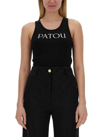 TOP WITH LOGO PRINT - PATOU - BALAAN 1