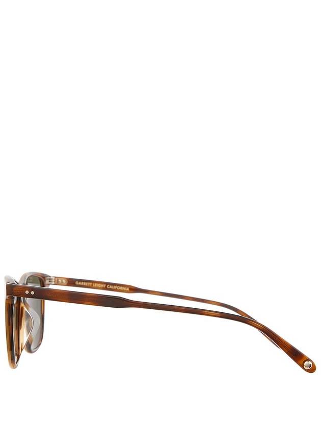 Garrett Leight HAYES SUN Spotted Brown Shell - GARRETT LEIGHT - BALAAN 3