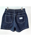 Women's Nevada NEVADA Denim Shorts Blue - STUSSY - BALAAN.