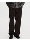 Peach washed wide chino pants charcoal - THEN OUR - BALAAN 2