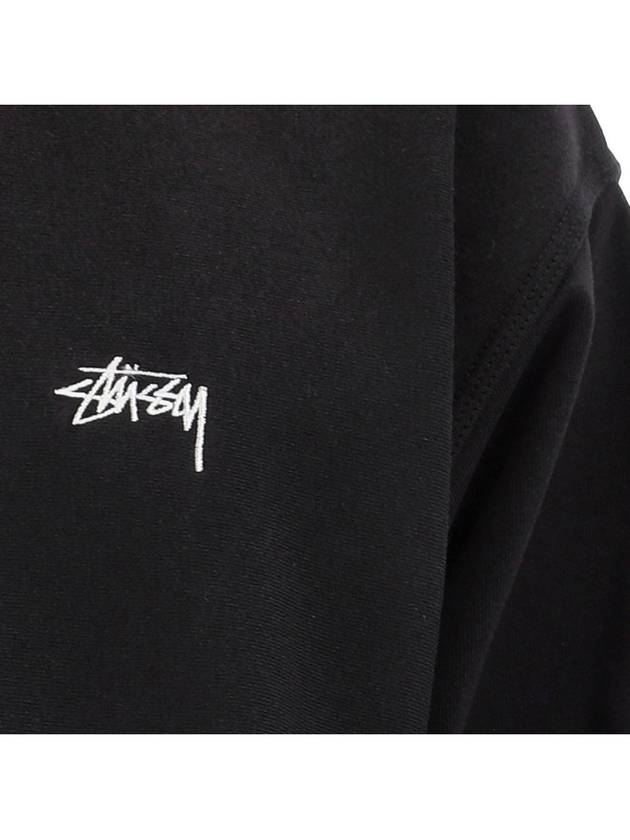 Logo Crew Neck Sweatshirt 118531 WASHEDBLACK - STUSSY - BALAAN 3