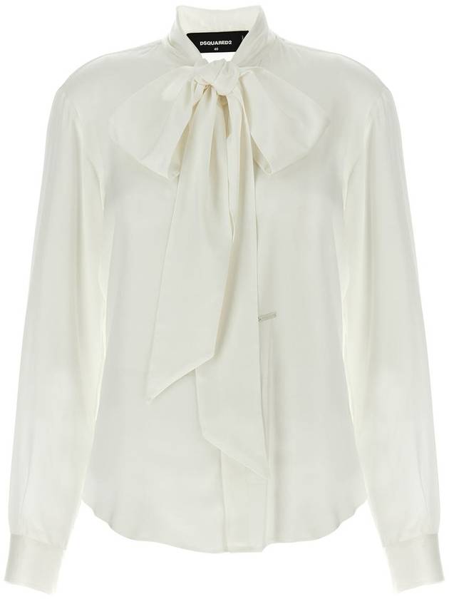 DSQUARED2 'Paris Bow' Shirt - DSQUARED2 - BALAAN 1