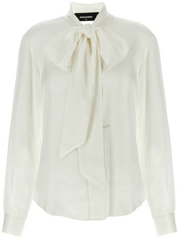 DSQUARED2 'Paris Bow' Shirt - DSQUARED2 - BALAAN 1