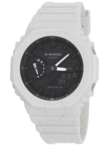 Casio G-Shock Alarm World Time Quartz Analog-Digital Black Dial Men's Watch GA-2100-7A - CASIO - BALAAN 1