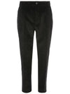 Corduroy Track Pants Black - AMI - BALAAN 2