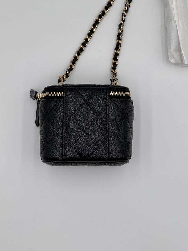 CC Classic Vanity Bag Caviar Black AP1340 - CHANEL - BALAAN 3