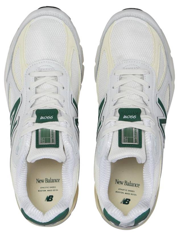 990v4 Made in USA White Green - NEW BALANCE - BALAAN 4