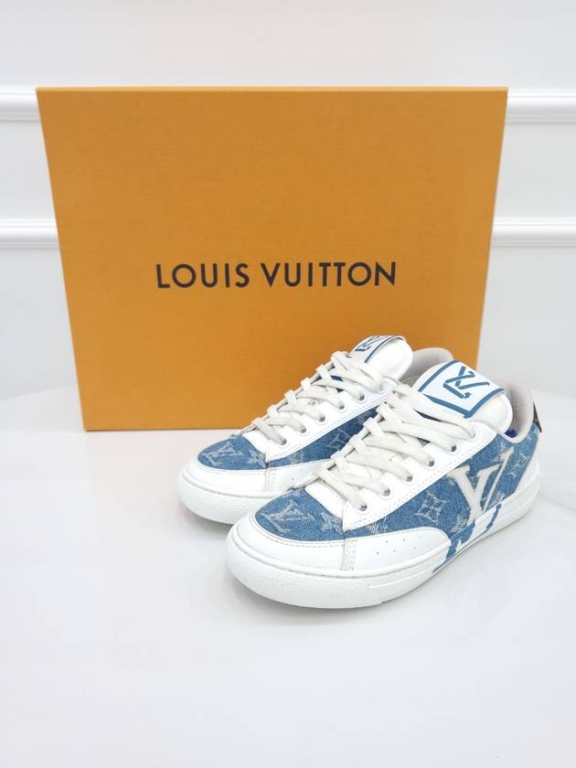 Charlie denim sneakers 34 5 - LOUIS VUITTON - BALAAN 6