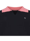 Sleeve color matching collar neck knit MK4SP312 - P_LABEL - BALAAN 4