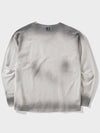 Vintage Washed Named Long Sleeve T-Shirt Ivory - FFEFF STUDIO - BALAAN 6