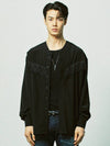 western fringe shirt black - S SY - BALAAN 3