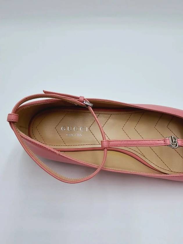 Double G Flats Pink - GUCCI - BALAAN 7