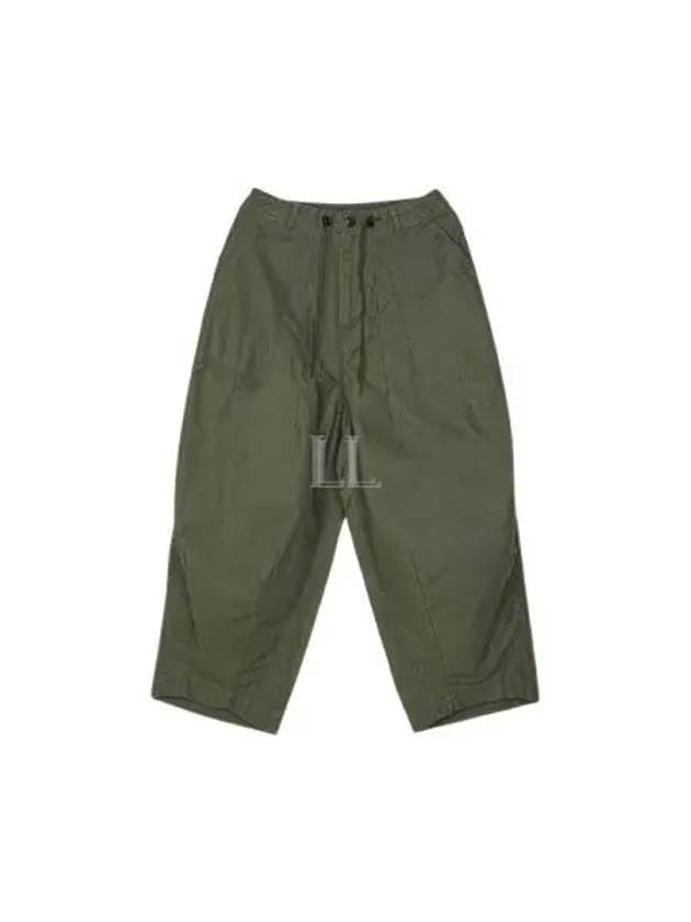 H D Fertig Pants Olive PU246 - NEEDLES - BALAAN 1