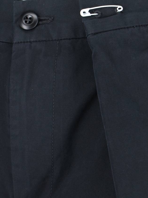 MM6 Maison Margiela Trousers Black - MAISON MARGIELA - BALAAN 4