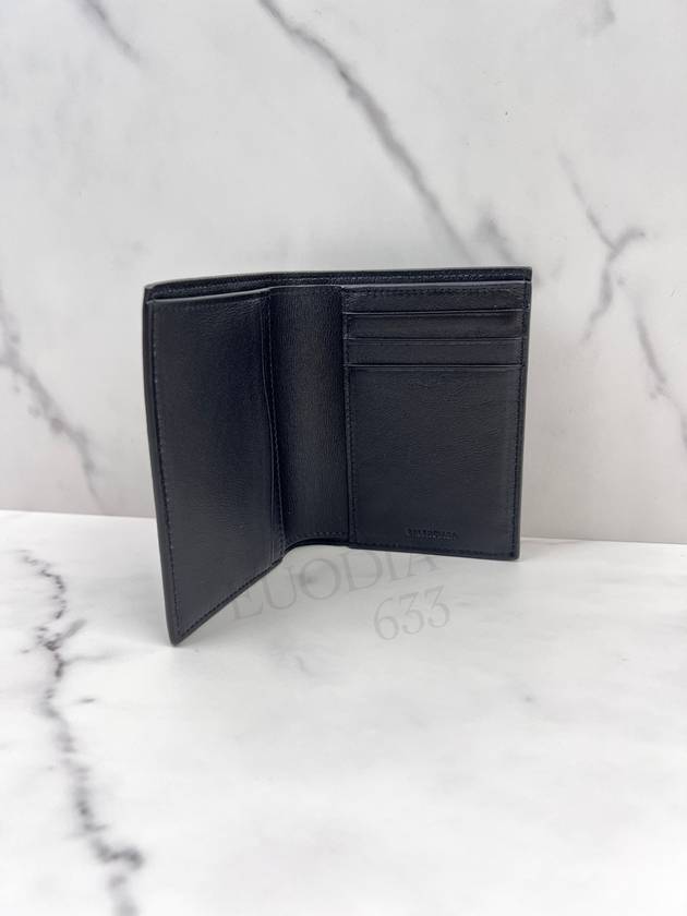 Cash Vertical Half Wallet Black - BALENCIAGA - BALAAN 6