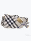 Shield Check Medium Cross Bag Beige - BURBERRY - BALAAN 2