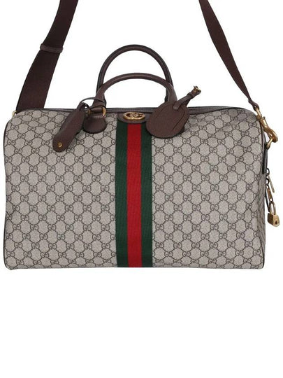 Ophidia GG Carry On Medium Duffel Bag Beige - GUCCI - BALAAN 2