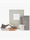 Logo James Panel Low Top Sneakers Brown - TOM FORD - BALAAN 5